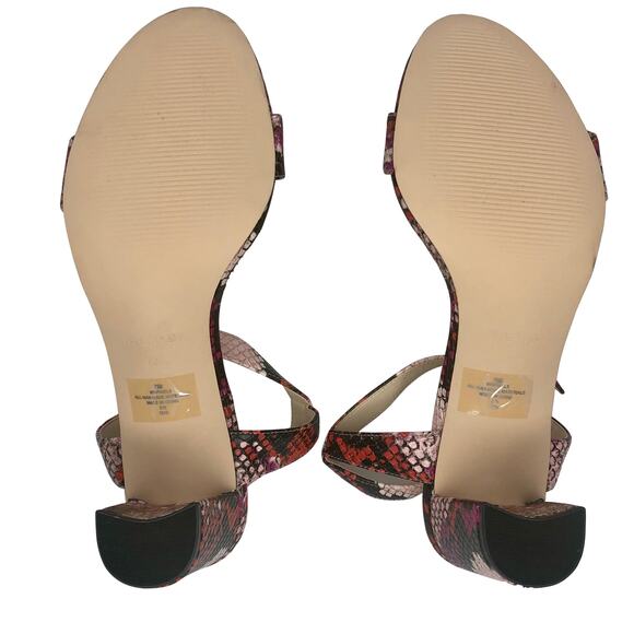 Nine West Pixel City Block Heel Sandals - Size 7.5 - Women - Picture 10 of 13
